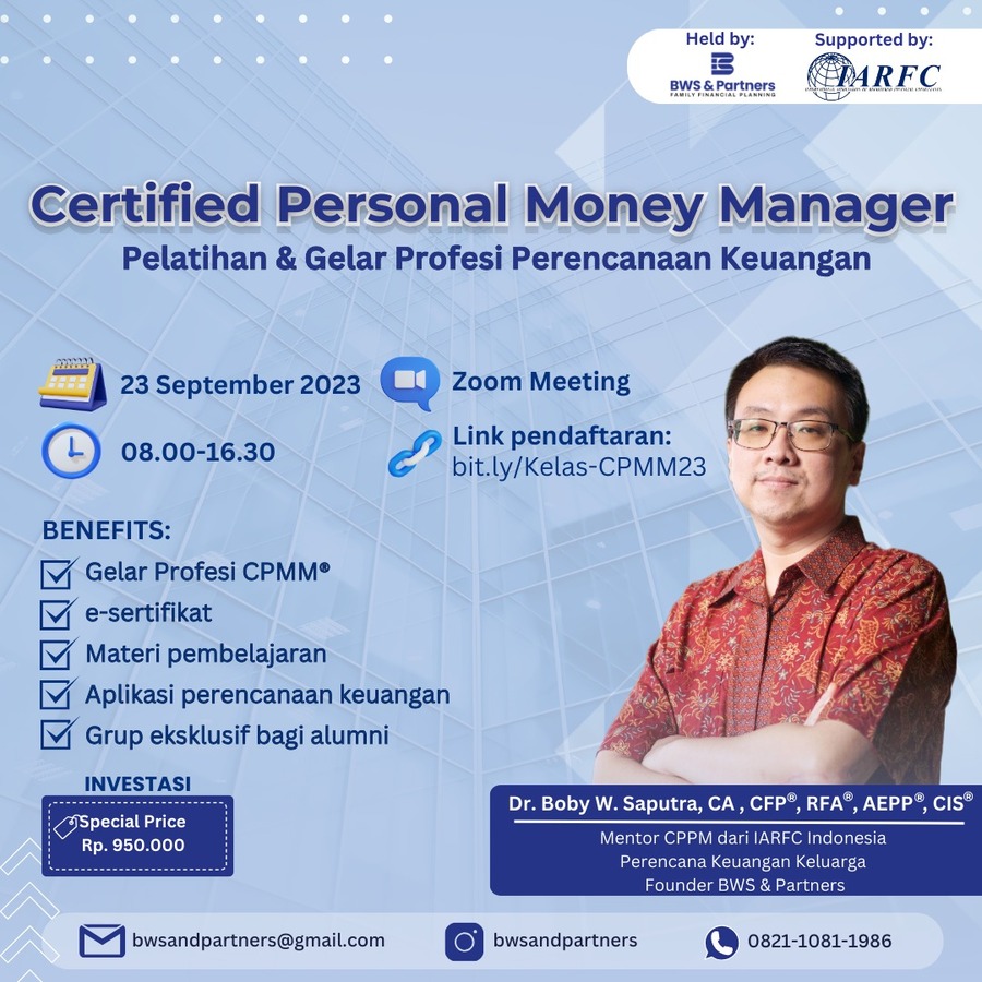 Workshop Personal Money Manager