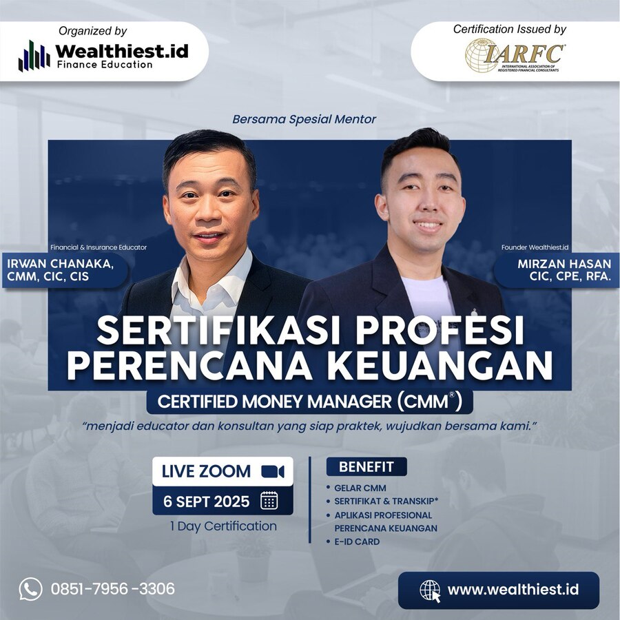 Sertifikasi Perencana Keuangan Certified Money Manager CMM