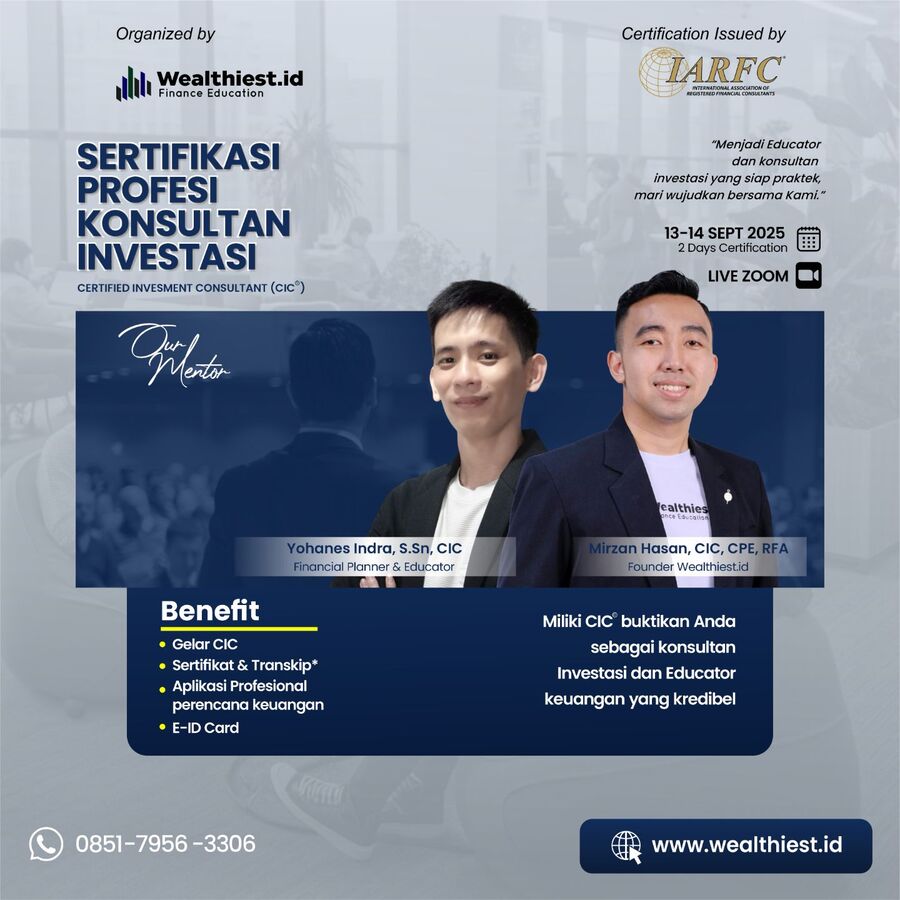 Sertifikasi CIC by IARFC Indonesia