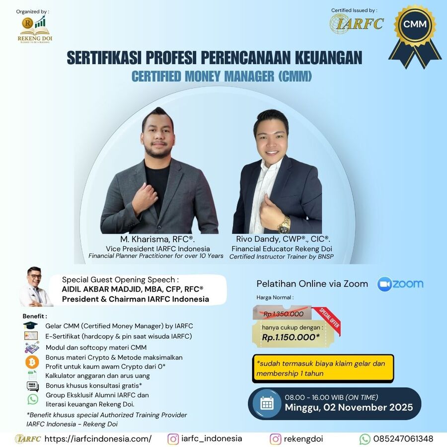 Sertifikasi Perencana Keuangan Certified Money Manager (CMM®)