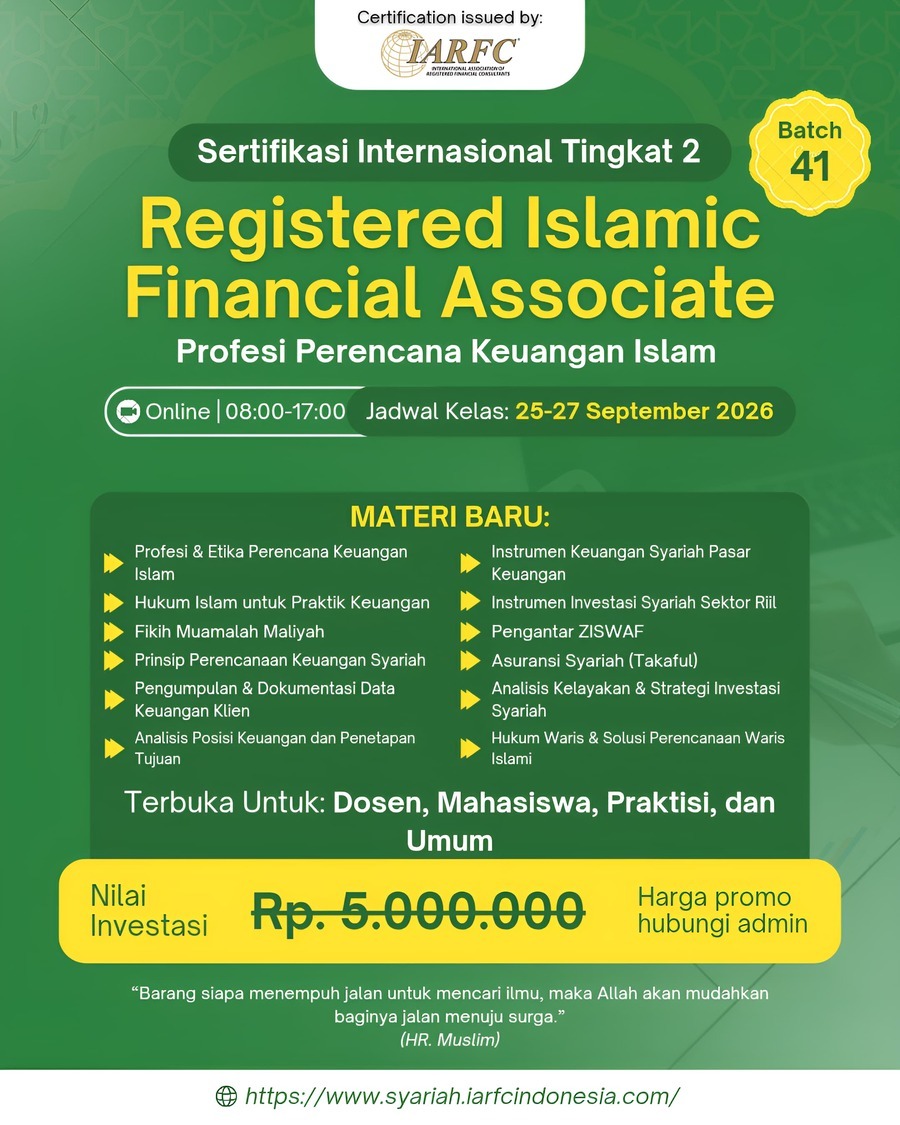 Workshop Financial Planning level Basic